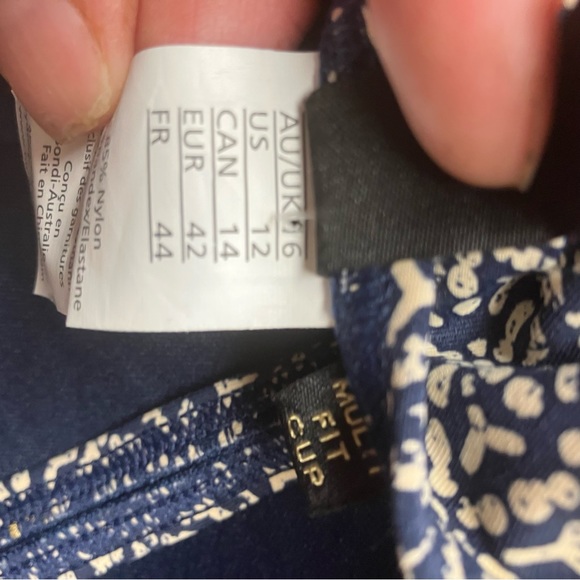 Niptuck One-Piece Navy IKat Ruched Swimsuit- 12 - Picture 8 of 12